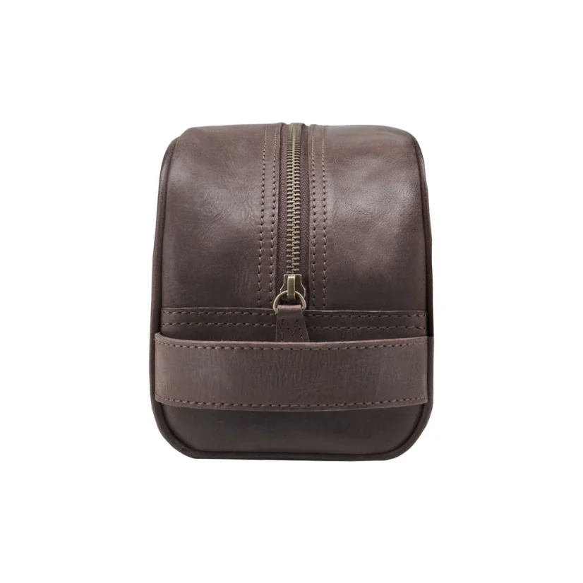 Toiletry Bag THEO | Coffee Brown