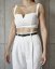 Belt NECESSITAS | Black With Gold Buckles - Size: S | M