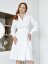 Shirt Dress | White - Size: S