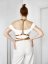 Harness ARTEMIS | Brown With Brass Buckles - Size: M