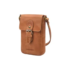 Phone Bag JESSY | Cognac Brown