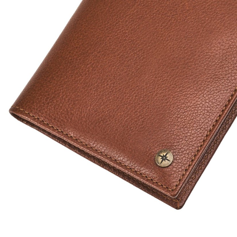 Passport Cover PETE | Chestnut Brown