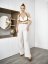 Harness ARTEMIS | Brown With Brass Buckles - Size: M
