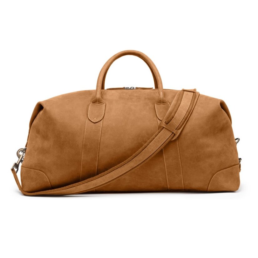 Set | Weekender DAVID & Dopp Kit RUBY | Cognac