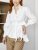 Peplum Blouse | White