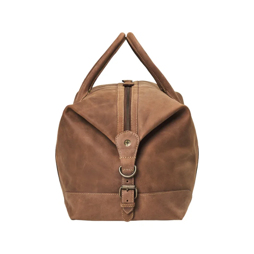 Set | Medium Weekender DAVID & Dopp Kit RUBY | Havana Brown