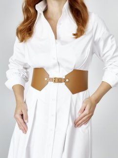 Korzetový opasok AURORA | Brown