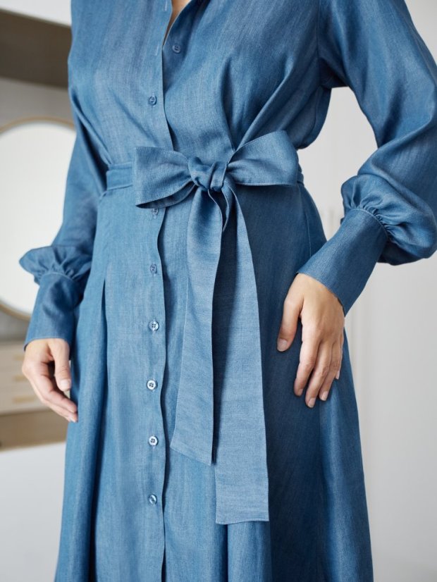 Shirt Dress | Denim