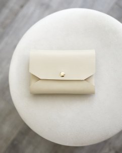 Wide Phone Pouch | Beige