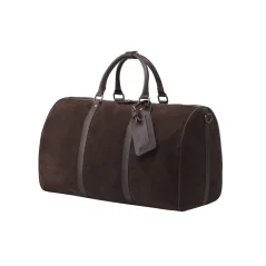 Duffel Bag JAMES | 30 l | Special Edition | Coffee Brown Suede