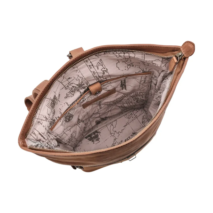 Backpack PAULA | 12 l | Cognac Brown