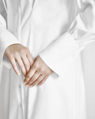 Košeľové šaty | Biele