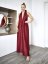 Summer Dress | Burgundy - Dress Length: Kratšie (pre postavy do výšky 167 cm)