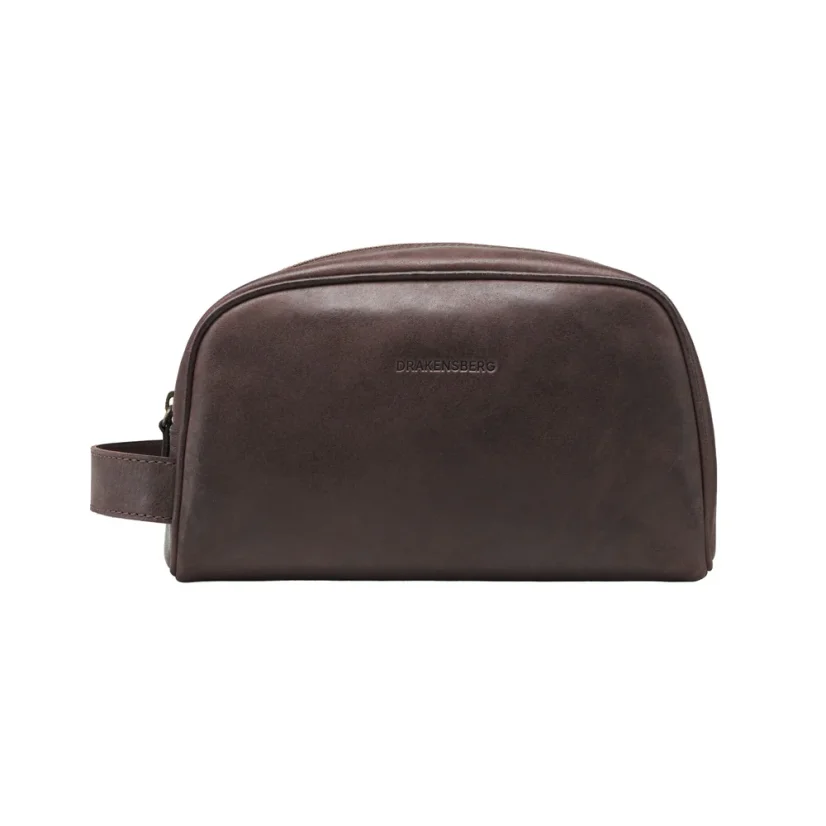 Toiletry Bag THEO | Coffee Brown