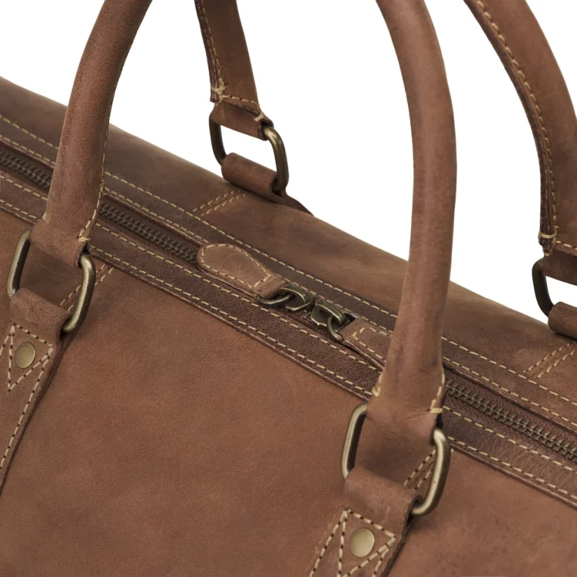 Smaller Duffel Bag JAMES | 25 l | Havana Brown