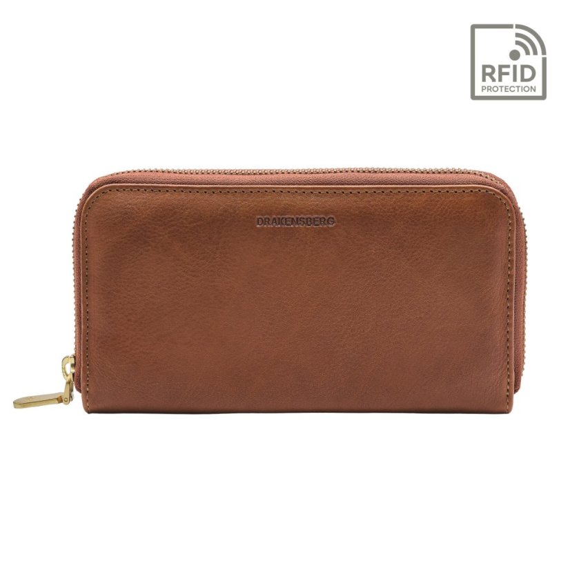 Large Wallet MIA | Chestnut Brown