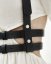 Harness ATHENA | Black With Silver Buckles