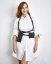 Set | Harness ARTEMIS With Two Pouches | Black With Gold Hardware