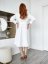 Shirt Dress | White - Size: S
