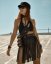 Tassel Skirt | Black - Size: S, Metal parts: Silver