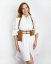 Set | Harness ATHENA With Two Pouches | Brown