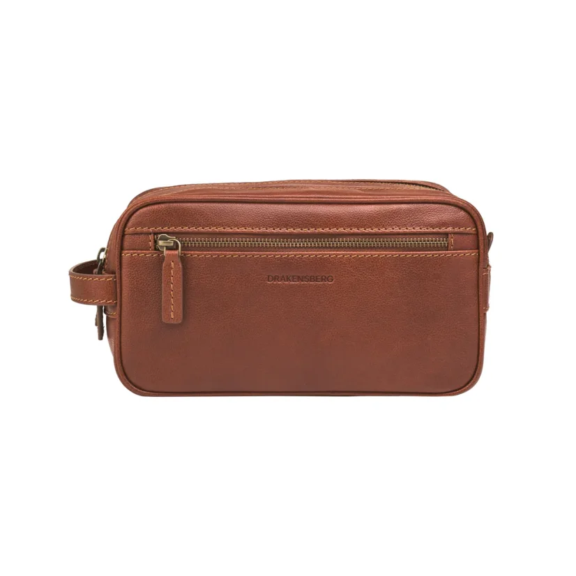 Toiletry Bag ENRICO | Chestnut Brown