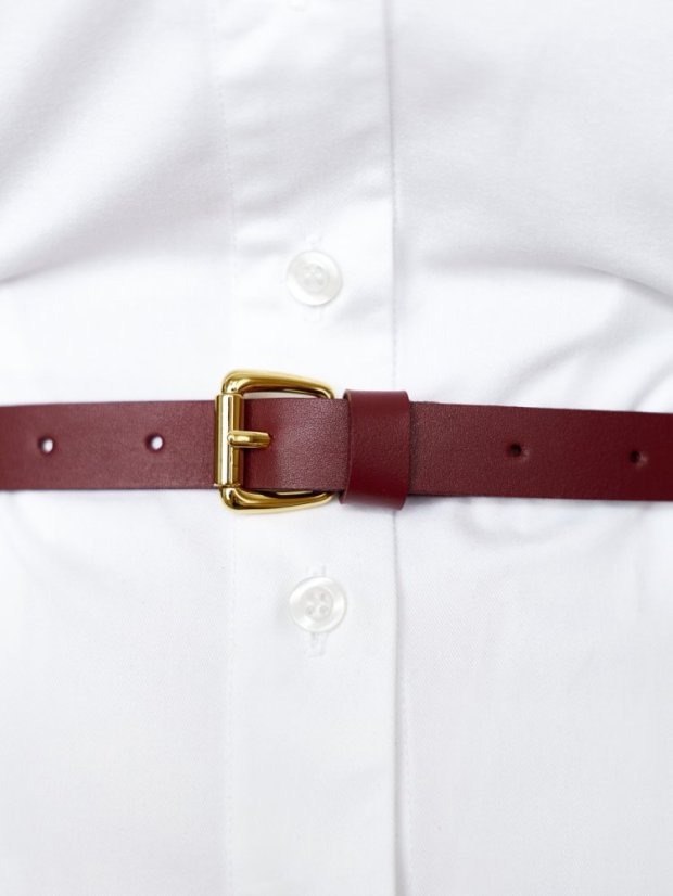 Belt NECESSITAS | Burgundy - Size: L | XL