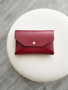 Wide Phone Pouch | Burgundy