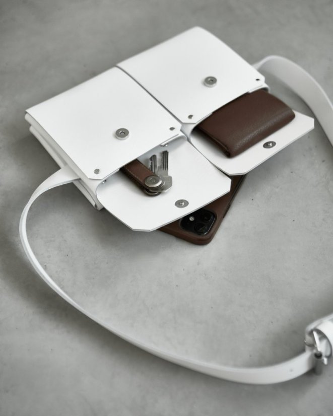 Crossbody Bag | White