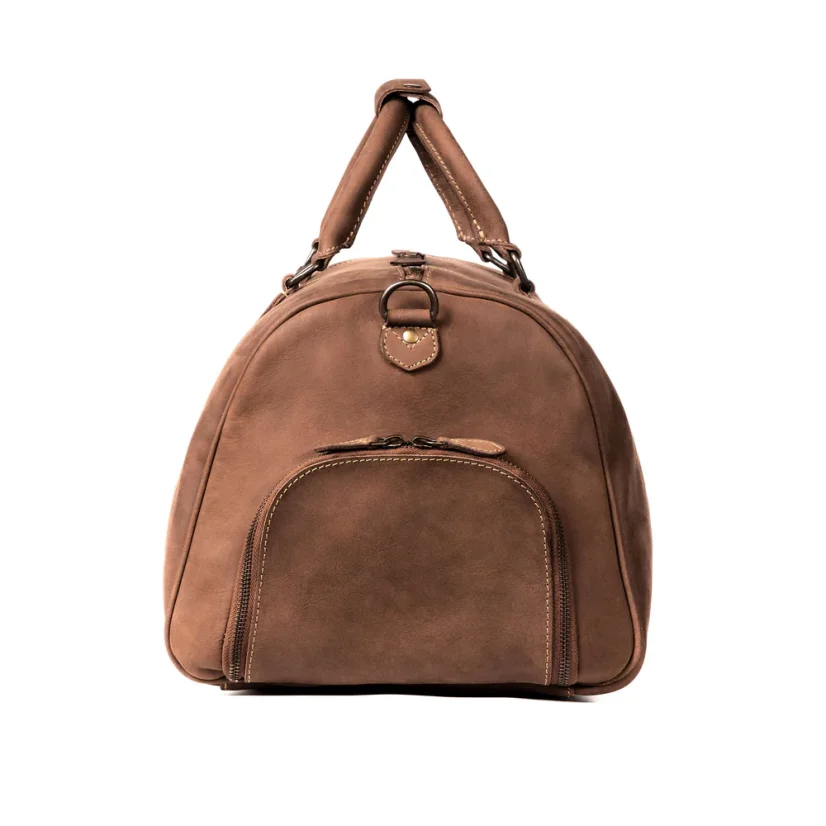 Celokožená príručná taška FINN | 40 l | Havana hnedá