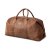Veľká celokožená víkendovka DAVID | 60 - 80 l | Havana hnedá