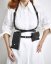 Set | Harness ARTEMIS With Two Pouches | Black With Gold Hardware