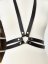 Harness VENILLA | Black with silver hardware - Size: L