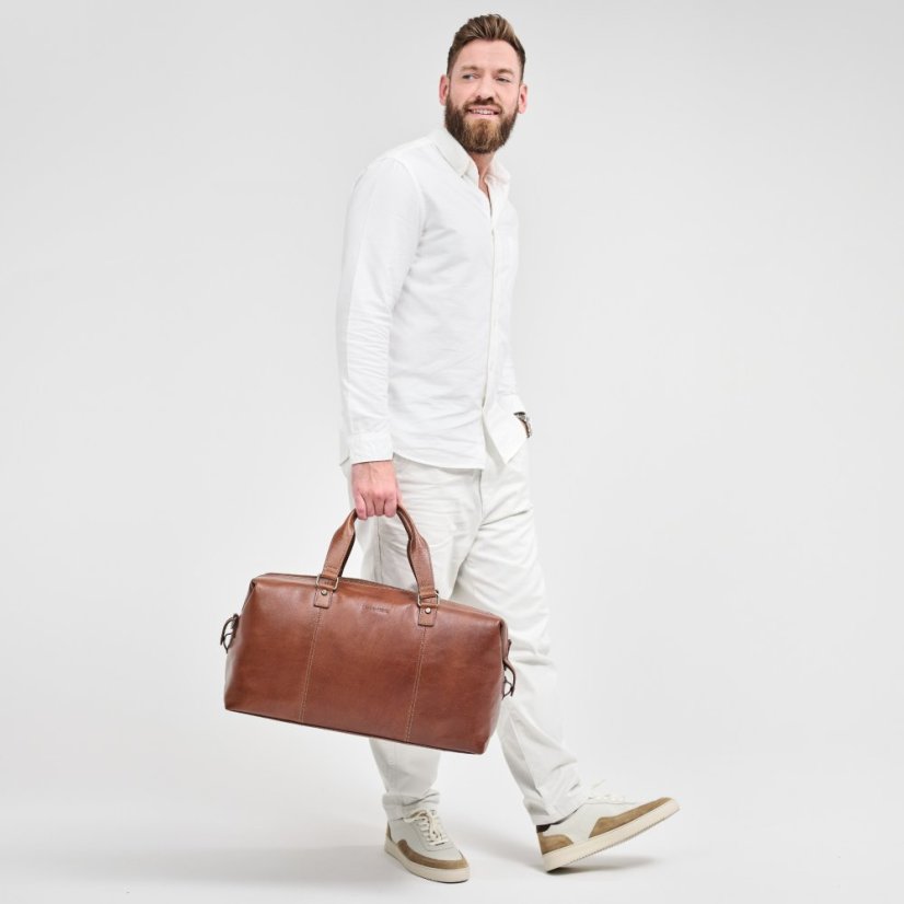 Príručná taška ENZO | 35 l | Gaštanová