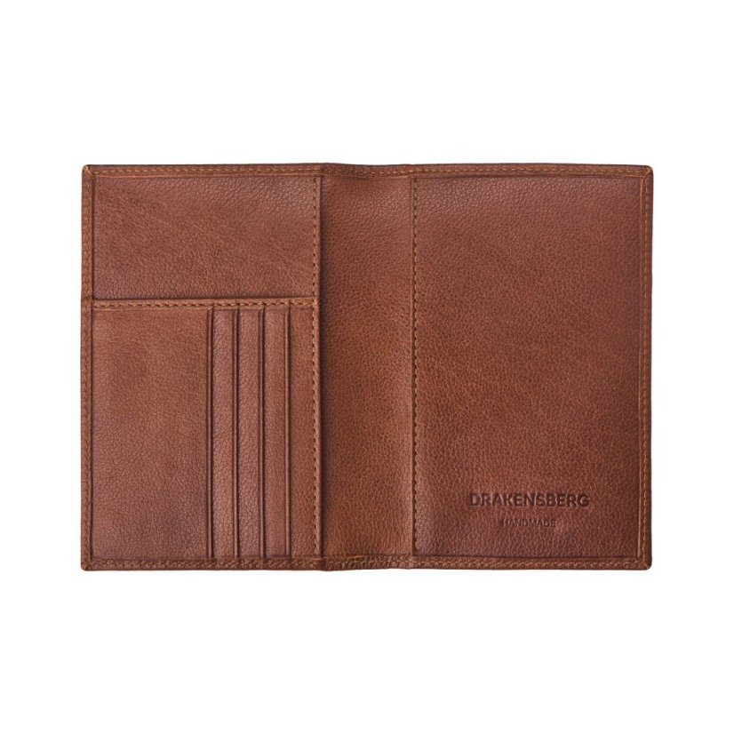 Passport Cover PETE | Chestnut Brown