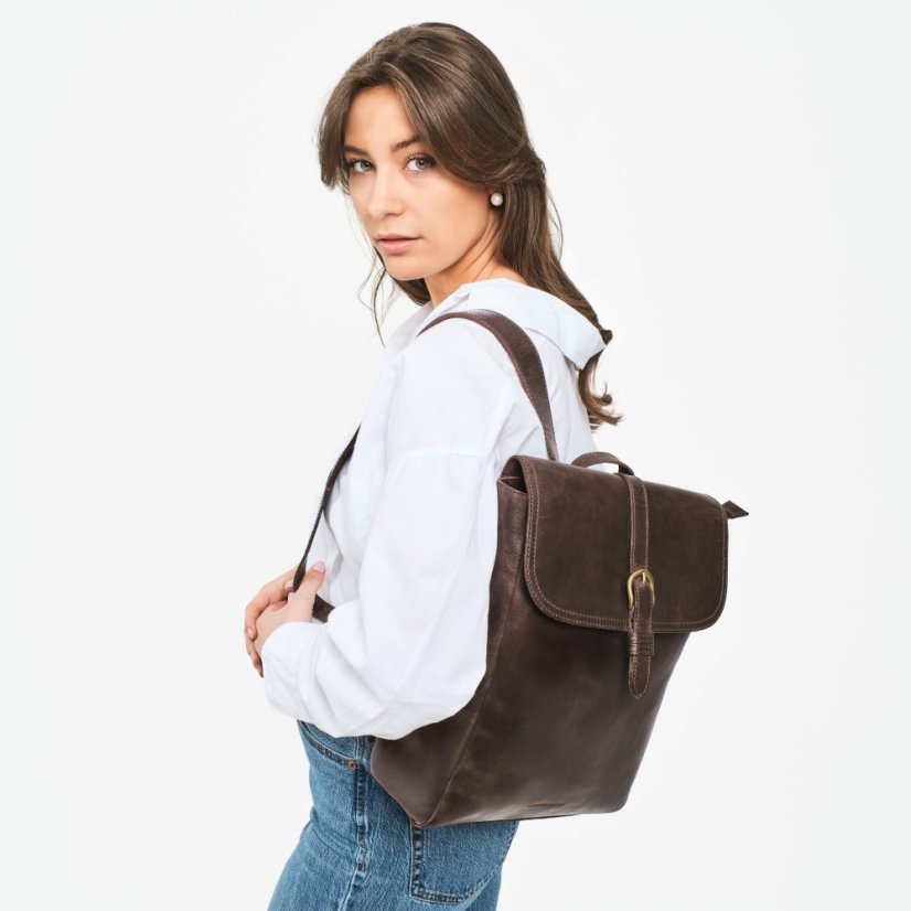 Backpack TARA | 10 l | Dark Brown