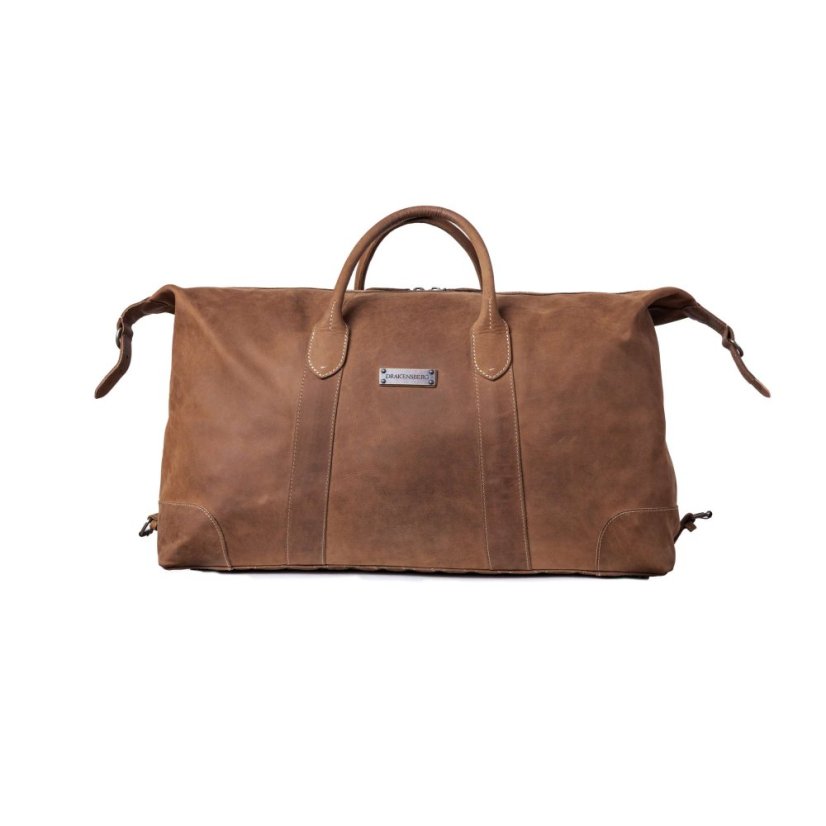 Stredne veľká víkendovka DAVID | 45 - 60 l | Havana hnedá