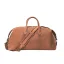 Set | Medium Weekender DAVID & Dopp Kit RUBY | Cognac