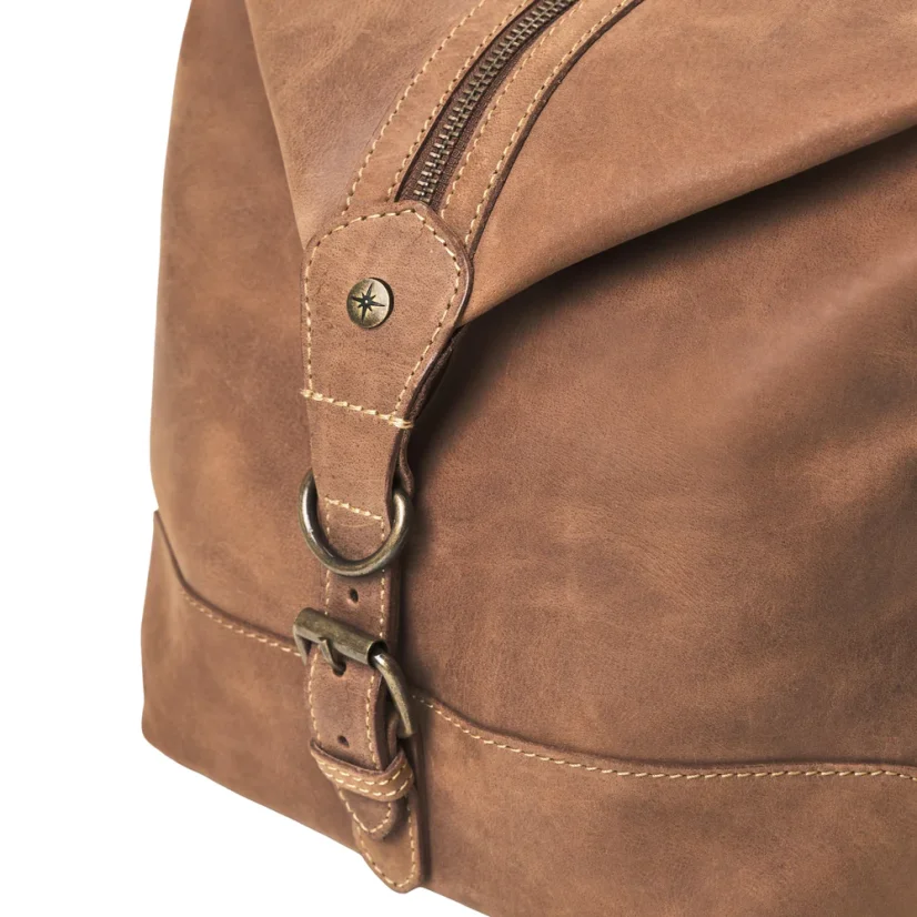Set | Medium Weekender DAVID & Dopp Kit RUBY | Havana Brown