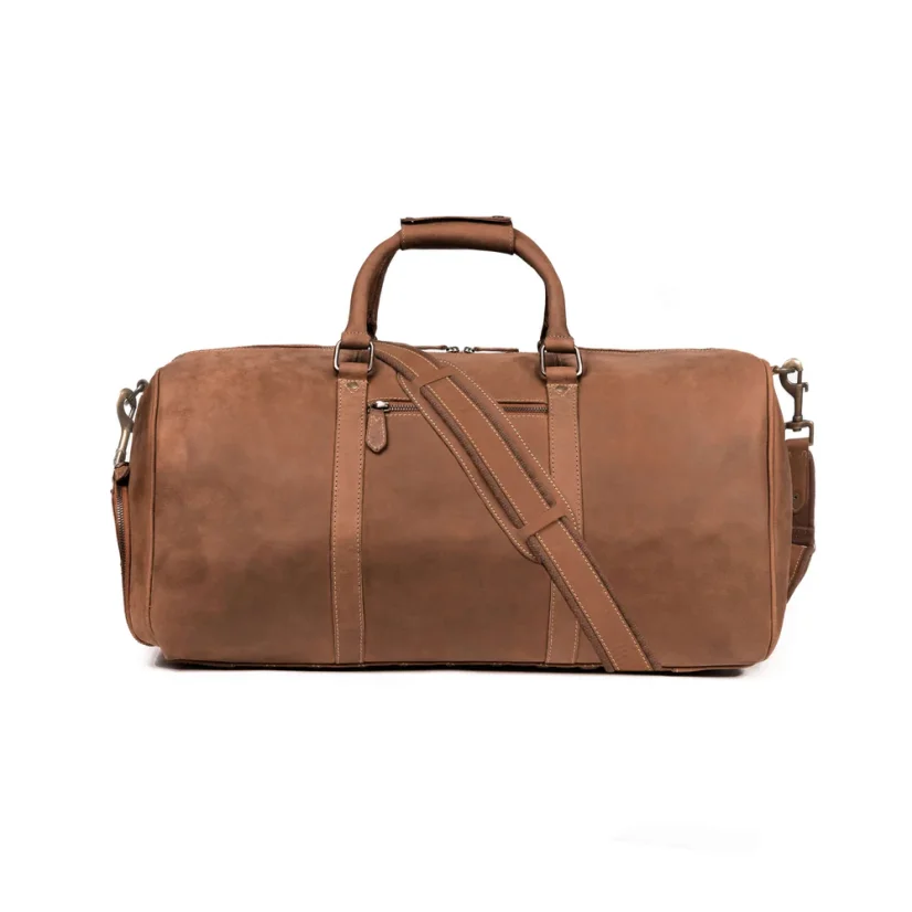 Celokožená príručná taška FINN | 40 l | Havana hnedá