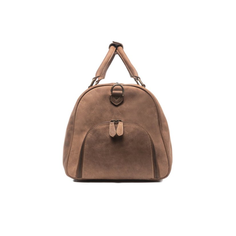 Celokožená príručná taška FINN | 40 l | Havana hnedá