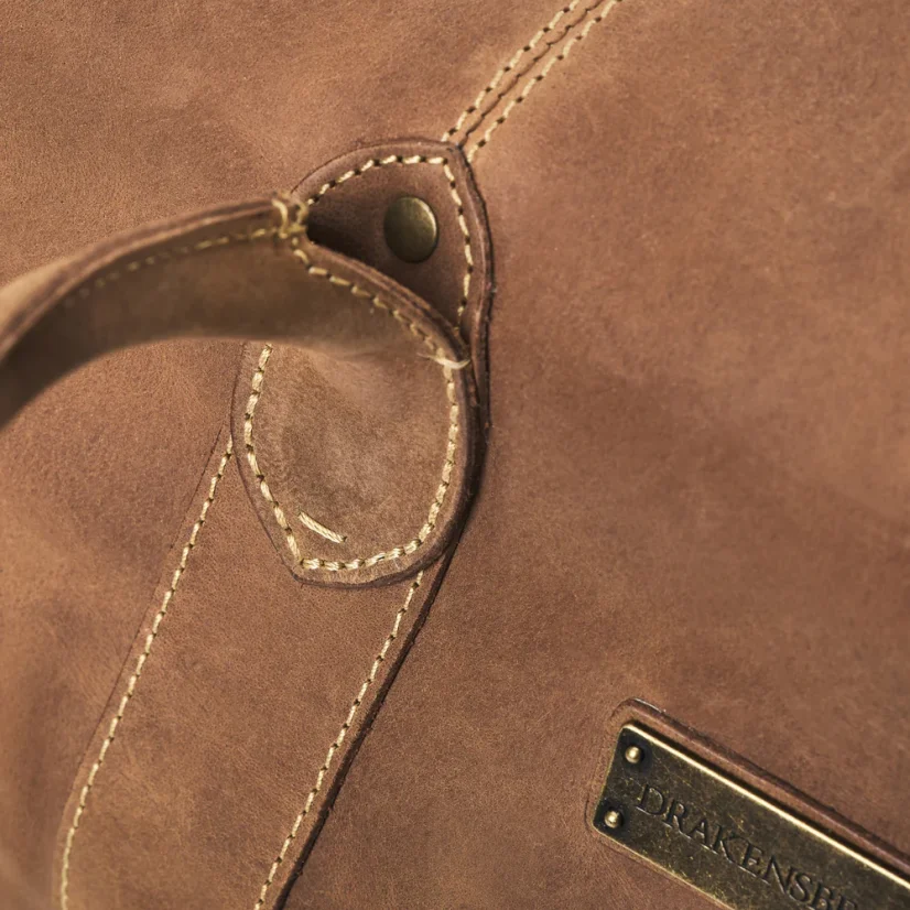 Set | Medium Weekender DAVID & Dopp Kit RUBY | Havana Brown