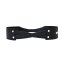 Belt VENUS | Black With Silver Buckles - Size: L