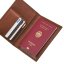 Passport Cover PETE | Chestnut Brown