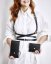 Set | Harness ARTEMIS With Two Pouches | Black With Gold Hardware