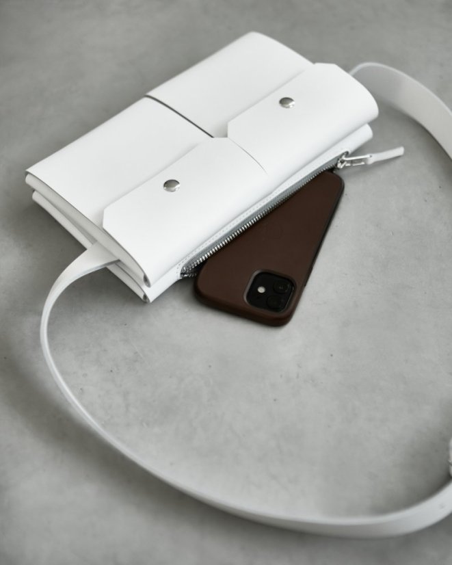 Crossbody Bag | White