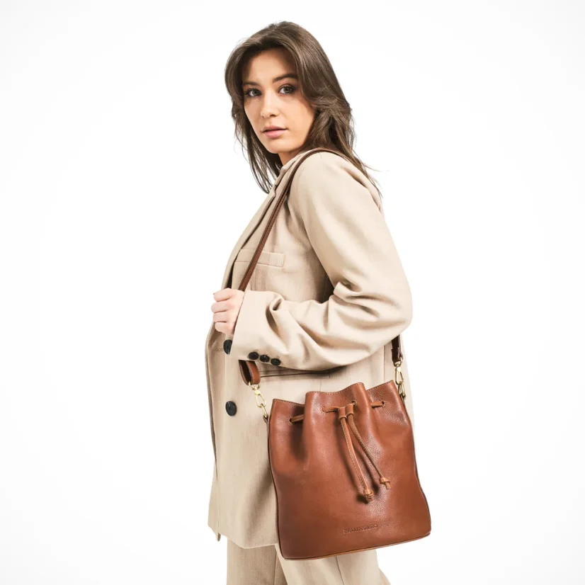 Handbag EMILY | Caramel Brown