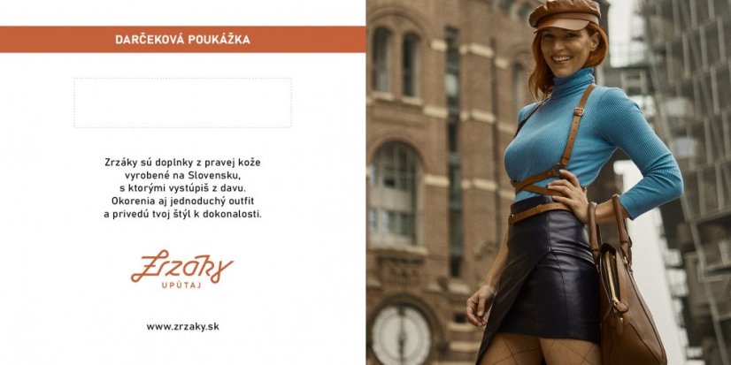 Darčeková poukážka - Hodnota poukážky: 100 €
