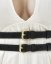 Harness ATHENA | Black With Gold Buckles - Size: M | L