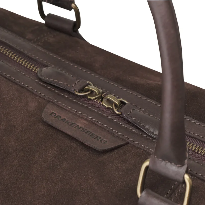 Duffel Bag JAMES | 30 l | Special Edition | Coffee Brown Suede